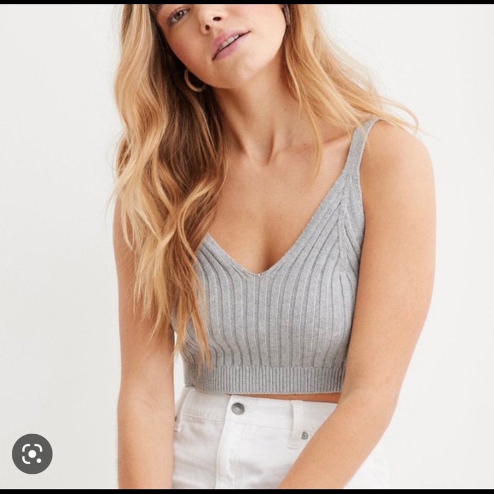 Aerie ribbed sweater tank